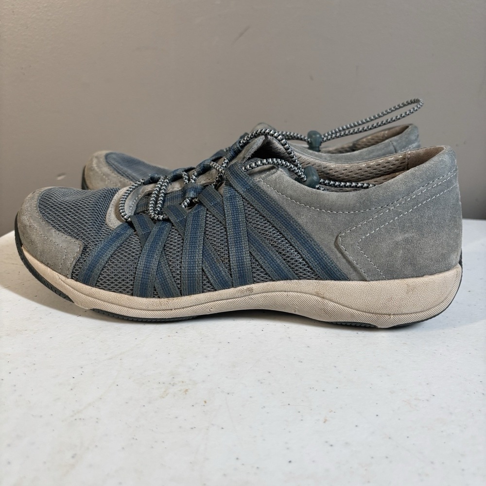Dansko Honor Sneakers Womens Size EU38 US 7.5 Gray Suede Walking Shoes - Picture 5 of 7